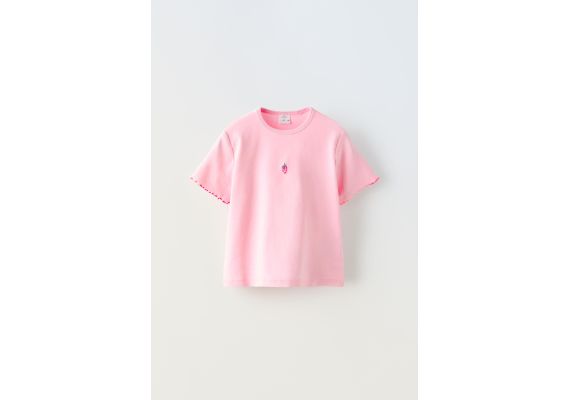 Zara  6-14 лет / неоновый фруктовый комплект , Цвет: Розовый, Размер: 8-9 лет (130 см), изображение 3