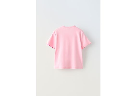 Zara  6-14 лет / неоновый фруктовый комплект , Цвет: Розовый, Размер: 6-7 лет (120 см), изображение 4