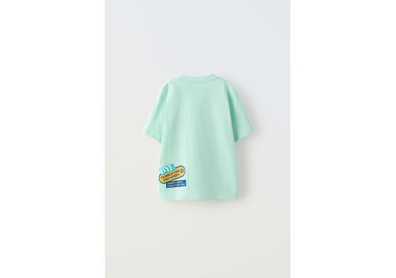 Zara Сохраняйте  endless t-shirt , Цвет: Зеленый, Размер: 6-7 лет (120 см), изображение 2