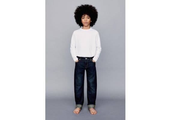 Zara Джинсы original fit denim trousers , Цвет: Синий, Размер: 6 лет (116 см)