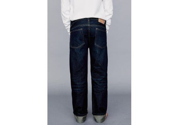 Zara Джинсы original fit denim trousers , Цвет: Синий, Размер: 6 лет (116 см), изображение 4