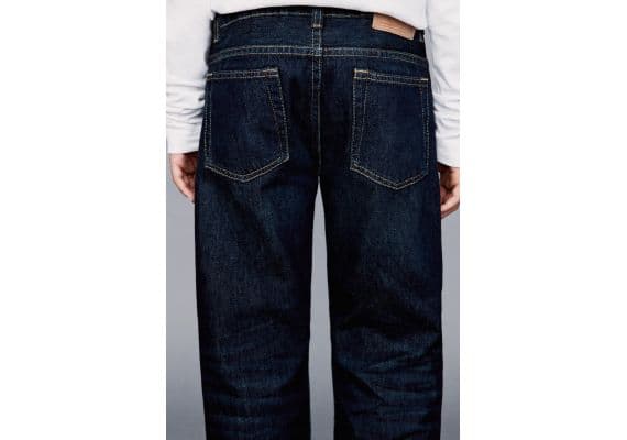 Zara Джинсы original fit denim trousers , Цвет: Синий, Размер: 6 лет (116 см), изображение 5