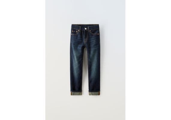 Zara Джинсы original fit denim trousers , Цвет: Синий, Размер: 6 лет (116 см), изображение 6