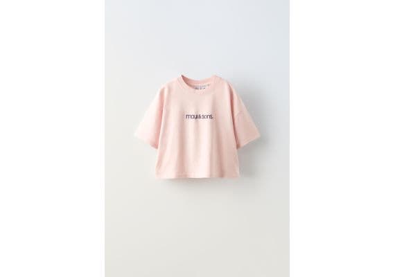 Zara Футболка maui & sons , Цвет: Розовый, Размер: 6-7 лет (120 см)