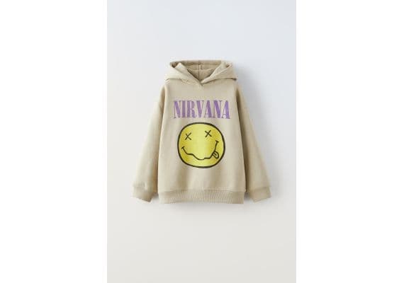 Zara Худи nirvana® , Цвет: Зеленый, Размер: 11-12 лет (152 см), изображение 2