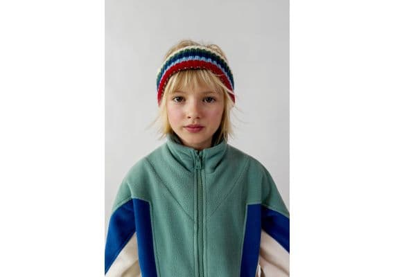 Zara Хлопковый свитшот из коллекции snow collection , Цвет: Зеленый, Размер: 6-7 лет (120 см), изображение 4