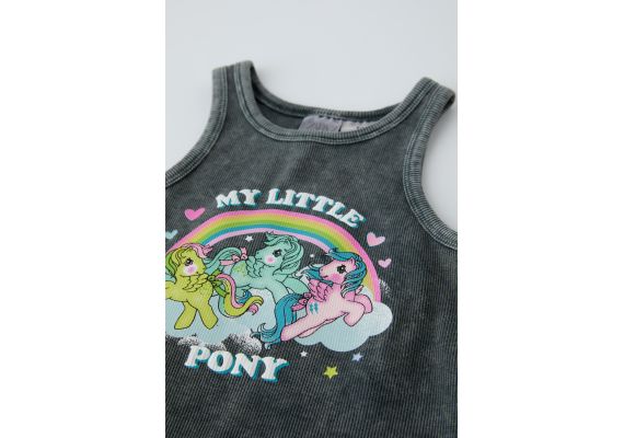 Zara Жилетка my little pony® с округлым вырезом, Цвет: Серый, Размер: 6-7 лет (120 см), изображение 3