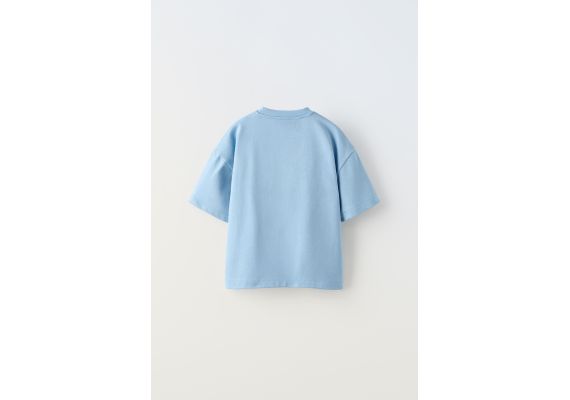 Zara   true neutrals heavy weight t-shirt , Цвет: Синий, Размер: 8-9 лет (130 см), изображение 5