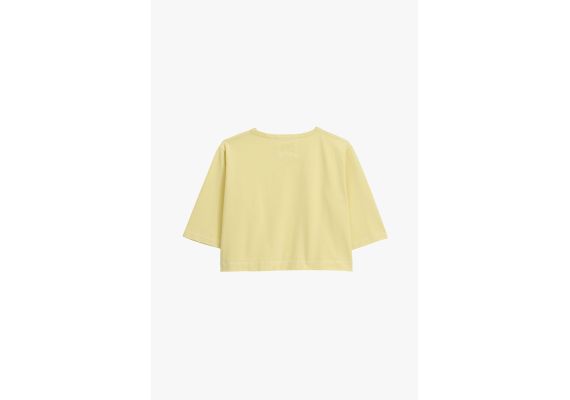 Zara Round neck футболка с 3/4 рукавами, Цвет: Зеленый, Размер: 6-7 лет (120 см), изображение 2