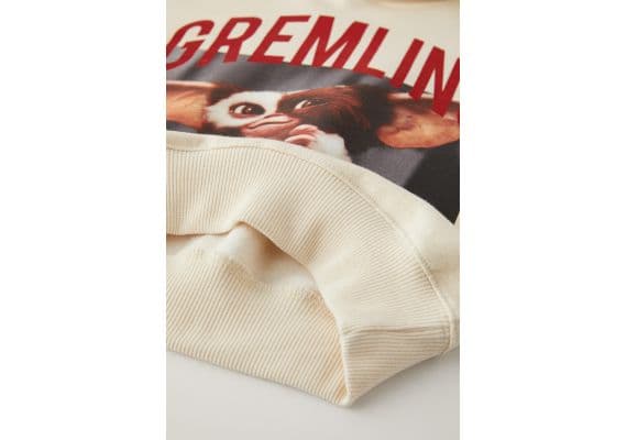 Zara Худи gremlins™ , Цвет: Бежевый, Размер: 6-7 лет (120 см), изображение 4