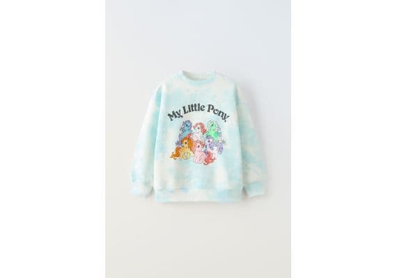 Zara   my little pony® tie-dye sweatshirt , Цвет: Белый, Размер: 6-7 лет (120 см)