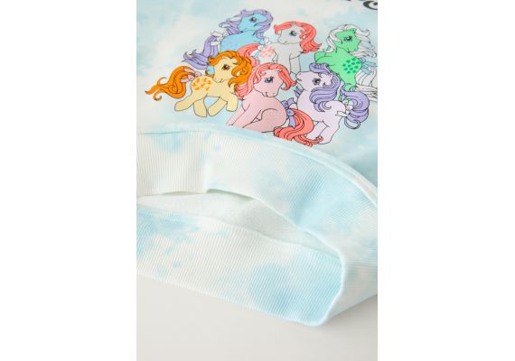 Zara   my little pony® tie-dye sweatshirt , Цвет: Белый, Размер: 6-7 лет (120 см), изображение 3