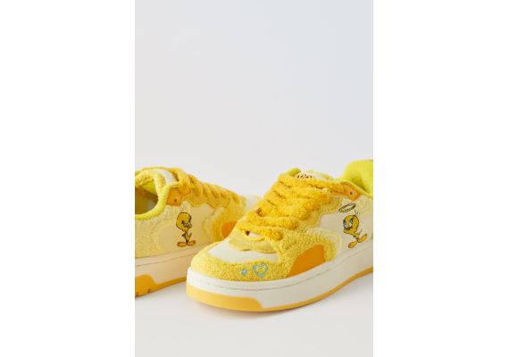 Zara Кроссовки tweety ™ looney tunes, Цвет: Жёлтый, Размер: 30 (18,9 см), изображение 3