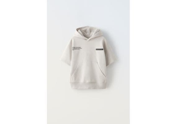 Zara   interlock plush hoodie and bermuda shorts co-ord , Цвет: multicolor, Размер: 6 лет (116 см), изображение 5