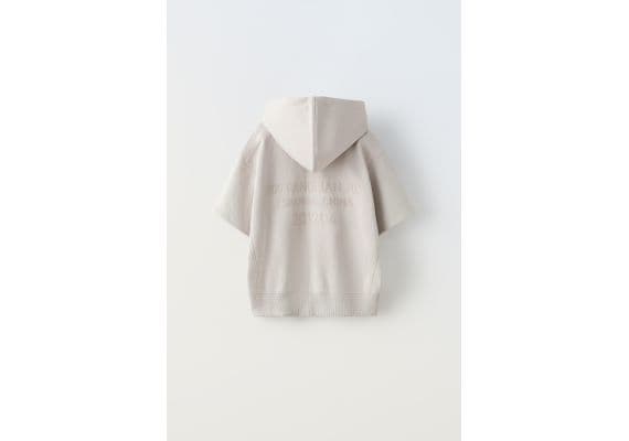 Zara   interlock plush hoodie and bermuda shorts co-ord , Цвет: multicolor, Размер: 6 лет (116 см), изображение 6