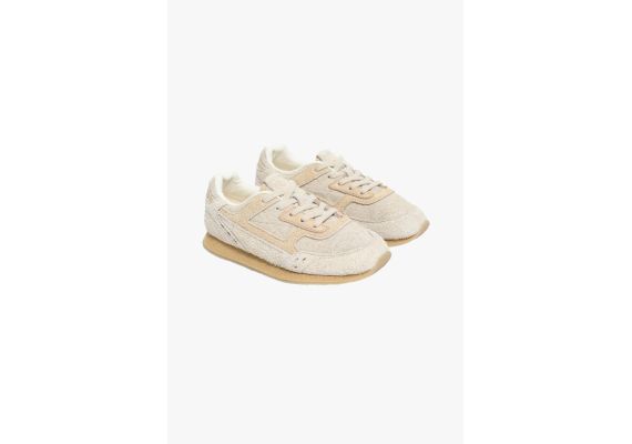 Zara   lthr snkrs 12 , Цвет: Бежевый, Размер: 34 (21,6 см), изображение 4