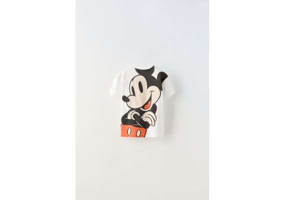 Zara Футболка mickey mouse © disney , Цвет: Белый, Размер: 9-12 месяцев (80 см), изображение 2