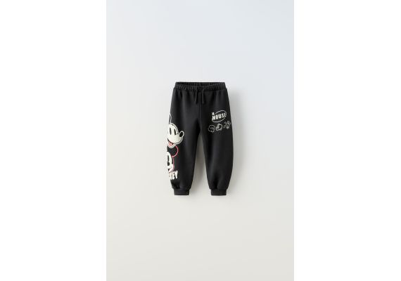 Zara Штаны mickey mouse © disney , Цвет: Черный, Размер: 9-12 месяцев (80 см)