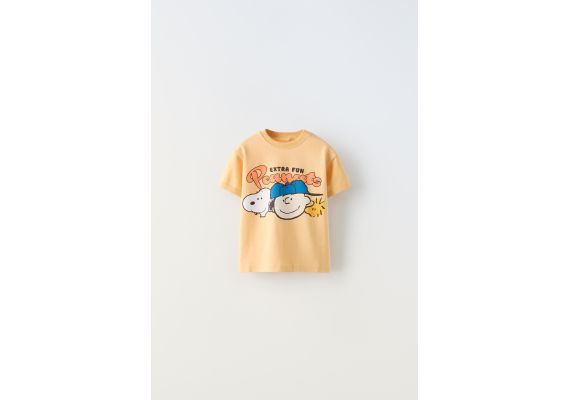 Zara Футболка snoopy peanuts™ , Цвет: Жёлтый, Размер: 3-4 лет (104 см)