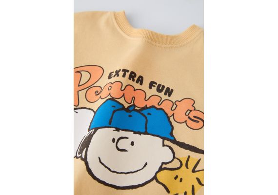 Zara Футболка snoopy peanuts™ , Цвет: Жёлтый, Размер: 9-12 месяцев (80 см), изображение 3