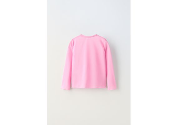 Zara Футбольная футболка tulle , Цвет: Розовый, Размер: 6-7 лет (120 см), изображение 2