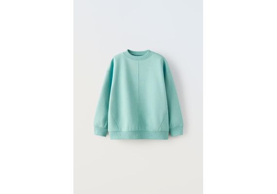 Zara Теплый плюшевый свитшот , Цвет: Синий, Размер: 11-12 лет (152 см)