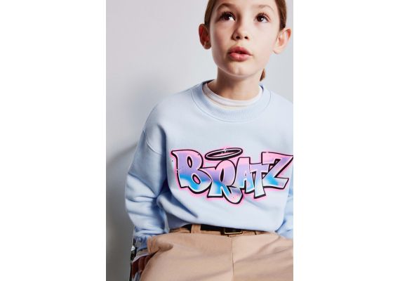 Zara  bratz® свитшот с блеском , Цвет: Синий, Размер: 9-10 лет (140 см), изображение 2