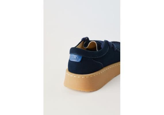 Zara Clarks® x zara кожаные туфли , Цвет: Синий, Размер: 36 (22,9 см), изображение 6