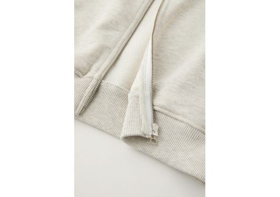 Zara Куртка true neutrals с молнией , Цвет: Серый, Размер: 8-9 лет (130 см), изображение 7