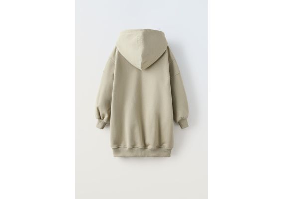 Zara Платье плюш true neutrals , Цвет: Зеленый, Размер: 6-7 лет (120 см), изображение 4