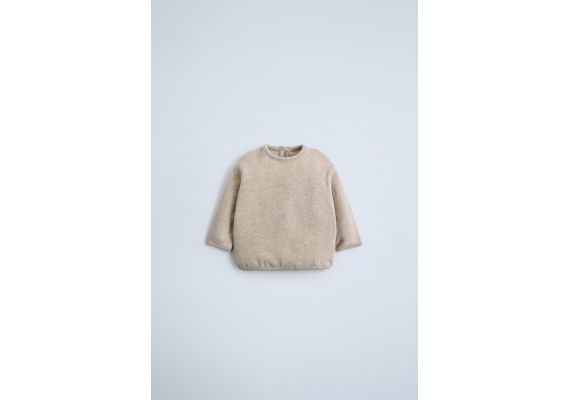 Zara Футболка soft-touch , Цвет: Бежевый, Размер: 12-18 месяцев (86 см)