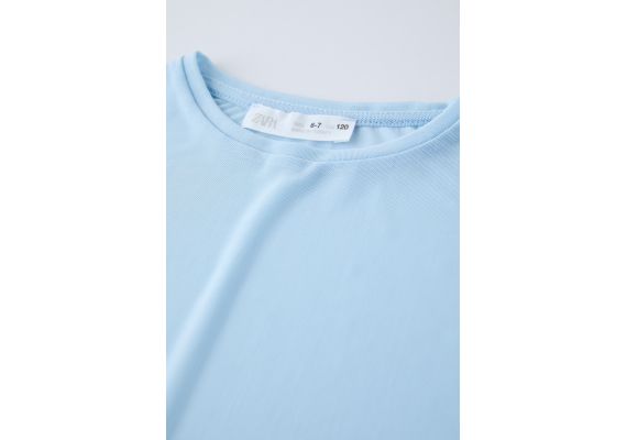 Zara Футболька tulle football t-shirt с тюлем , Цвет: Синий, Размер: 9-10 лет (140 см), изображение 3