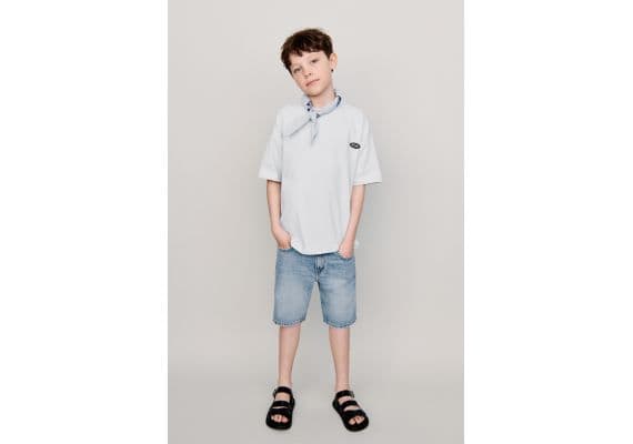 Zara Джинсовые бермуды original-fit , Цвет: Синий, Размер: 6 лет (116 см)