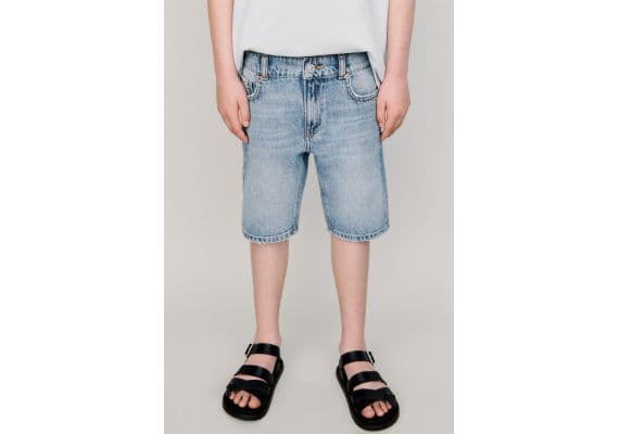 Zara Джинсовые бермуды original-fit , Цвет: Синий, Размер: 6 лет (116 см), изображение 2