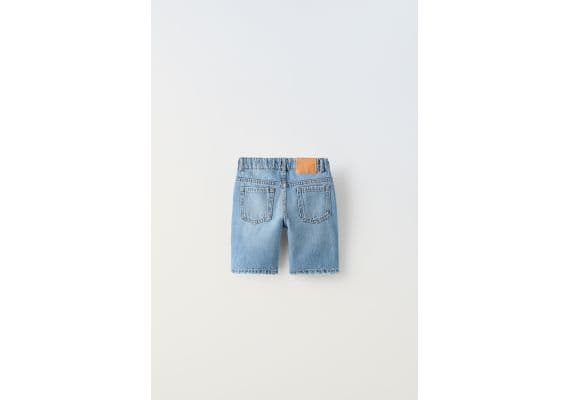 Zara Джинсовые бермуды original-fit , Цвет: Синий, Размер: 6 лет (116 см), изображение 4