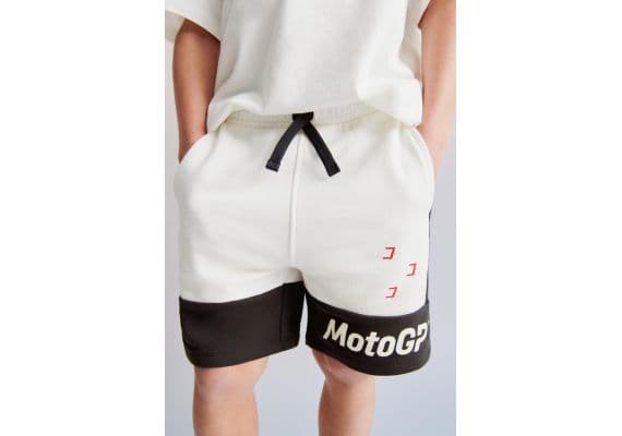 Zara Шорты plush motogp™ bermuda , Цвет: Белый, Размер: 6 лет (116 см), изображение 2