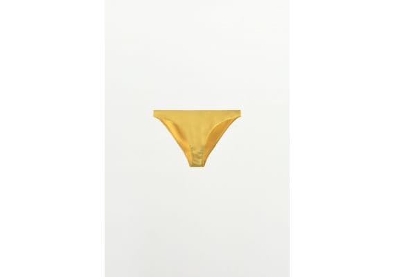 Zara раздельные трусы SATIN BRIEFS - LIMITED EDITION, Цвет: Жёлтый, Размер: S