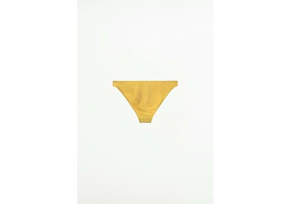 Zara раздельные трусы SATIN BRIEFS - LIMITED EDITION, Цвет: Жёлтый, Размер: S, изображение 2