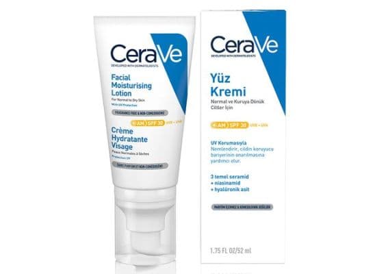 CeraVe SPF30 увлажняющий крем для лица 52 мл