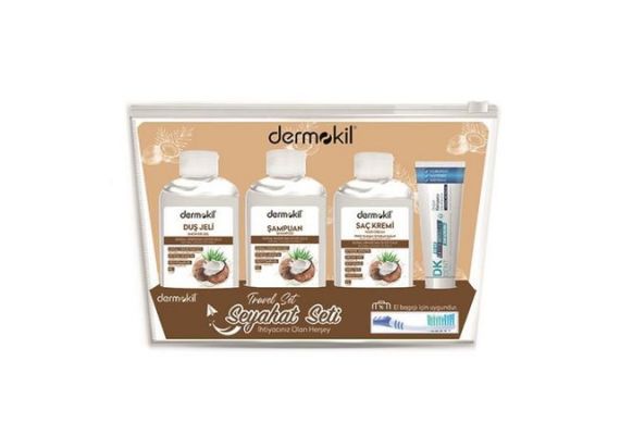 Дорожный набор с экстрактом кокоса Dermokil