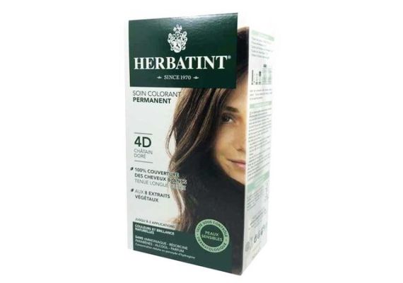 Краска для волос Herbatint 4D Chatain Dore