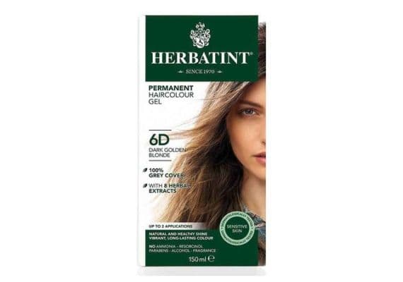 Краска для волос Herbatint 6D Blond Fonce Dore