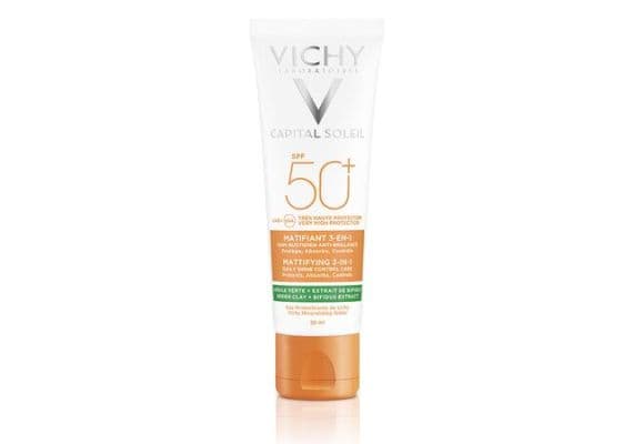 Солнцезащитный крем для лица Vichy Capital Soleil SPF 50+ 50 мл