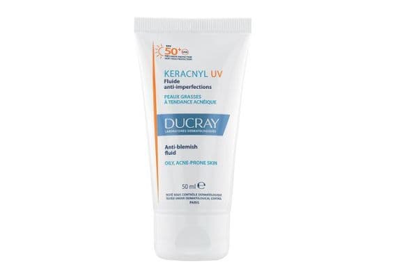 Ducray Keracnyl UV SPF50+ Флюид против угревой сыпи 50 мл