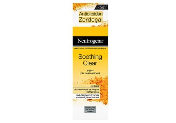 Neutrogena Soothing Clear безмасляный увлажняющий крем 75 мл