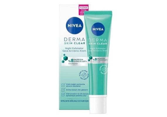 Nivea Derma Skin Clear Ночной очищающий крем 40 мл