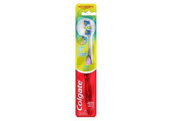 Зубная щетка Colgate 360 ​​Advanced 4-Protection Medium