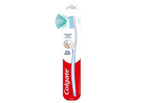 Тонкая мягкая зубная щетка Colgate