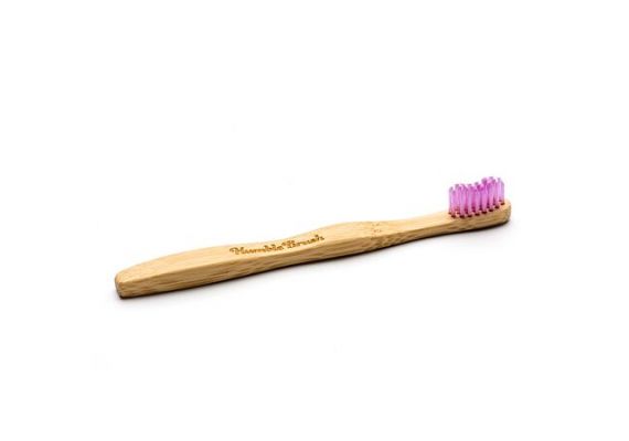 Детская зубная щетка Humble Brush Natural Soft - сиреневая