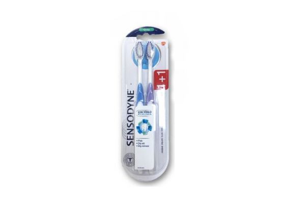 Зубная щетка Sensodyne Versatile Protection 1+1 Medium